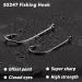 Buy 100PC Fishing Bait with Barbs & 2 Bait Holders - Durable Hard Steel Long Shaft Hooks Jig-Fishing 4/0 - International Shipping Available - Buy Online on GoSupps.com