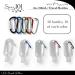 50 Pack 2oz Keychain Travel Bottles with Carabiner for Hand Sanitizer - Clear Plastic, Refillable & Bulk Pack - Buy Online on GoSupps.com