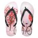 Mnsruu flip-flops for Valentine's Day heart bicycle love tree sandals slippers hotel spa bedroom travel m for men and women
