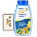 Equate Extra Strength Smooth Chews Antacid Tablets Assorted Fruit 140 Count (Pack of 01) + Me Gustas Sticker