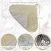 5 Pack Dual-Sided Exfoliating Massage Wash Cloths for Home Spa Bath Shower - Soft Weave, Scrub & Terry Cloth Towel - Buy Online on GoSupps.com