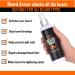 Tame the Wild Heat Protectant Spray - Large 8.5 Fl Oz Bottle - Hair & Beard Thermal Protector with Argan Oil, Keratin & Aloe - Buy Online on GoSupps.com