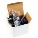 Vivaplex Cobalt Blue 10ml Glass Roll-on Bottles with Steel Roller Balls - Includes .5ml Dropper - Buy Online on GoSupps.com