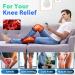 Knee Massager with Heat & Vibration - Ultimate Pain Relief Heating Pad & Brace for Knee Joint Pain - 3 Modes & Levels - AC Adapter Included - Buy Online on GoSupps.com