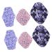 Washable Cloth Pads 6pcs Washable Pad Reusable Period Pads Reusable Menstrual Pads Cloth Pad Panty Liners Girls Pad Girl Napkin Aunt Towel Reusable Menstrual Pads