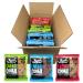 Beast Energy Cookie, Protein Cookie - Contain 180mg of Caffeine & 10g of Protein, Healthy Cookies, Dairy-Free, Soy-Free, Egg-Free, Non-GMO - Variety Pack, 3 Ounce Cookie (Pack of 12) Variety 3 Ounce (Pack of 12)