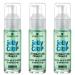 Essence jelly grip hydrating primer green moisturizing smoothing natural for dry skin vegan without parabens nanoparticles free gluten -free 3 -pack (3x29ml) 29 ml (3 -pack)