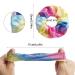 24-Piece Metallic Scrunchies - Shiny Mermaid Hair Ties for Women & Girls | Colorful Elastic Ponytail Holders - Neon Hair Accessories - Buy Online on GoSupps.com