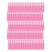 MEEDEE 100 Pack Hot Pink Elastic Hair Ties For Women No Crease Soft Elastic Ribbon Hair Ties Knotted Hair Ties No Damage Pony Tails Hair Ties Ouchless Hair Ties Yoga Hair Ties Elastic Bracelets