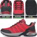 Dannto Men Hiking Shoes Trail Running Sneakers - Outdoor Trekking Cross Training 11 B-red - Buy Online on GoSupps.com