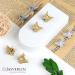 JASVERLIN Mini Butterfly Hair Clips 50pcs - Non-slip Metallic Silver Gold Hair Claws | Y2K 90s Small Tiny Hair Accessories for Women Girls | 2000s Hair Clips Organizer - Buy Online on GoSupps.com
