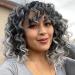 Ocean Wave Crochet Hair Pre Looped 9 Inch Grey Ombre Curly Braiding Ocean Wave Hair 7 Packs Deep Wave Short Wavy Ocean Wave Crochet Braids Synthetic Hair Extensions for Women (9Inch (Pack of 7), Tgrey) 9 Inch (Pack of 7) T…