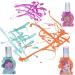 Townley Girl My Little Pony Peel-Off Nail Polish Set for Girls - Non-Toxic, Water Based, Glittery & Opaque Colors with Toe Spacers & Stickers - Buy Online on GoSupps.com