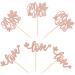 Ercadio 24 Pack Autumn Fall Love Miss to Mr Cupcake Toppers Rose Gold Glitter Fall Love Cupcake Picks Maple Leaves Cupcake Picks for Thanksgiving Theme Wedding Party Cake Decor Supplies B-rose Gold - Buy Online on GoSupps.com
