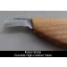 BeaverCraft Chip Carving Knife C6 - Precision Woodworking Tool for Fine Detailing and Stop Cuts - Buy Online on GoSupps.com