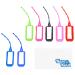 Kare & Kind 7x Silicone Hand Sanitizer Protective Cases (empty) - Soft Smooth Holders for 50 ML Bottles - Comes with Soft Adjustable Loops for Backpacks Keychains - Use for Travel Home