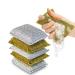 Heavy Duty Scrubbing Sponges - Kitchen Scrubbing Cleaner Sponges (6 Pack)