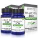 Absolute Nutrition Hemp Oil Capsules 2 Pack 60ct - 100% Organic Hemp Capsules - Rich in Omega Fatty Acids 3 6 9 - Grown and Made in USA - with MCT Oil