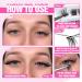 D Curl 8-16mm Wispy Natural Lash Extensions - 120Pcs Clear Band Cluster Lashes by JIMIRE Wispies Clusters - Buy Online on GoSupps.com