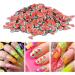 Fruit Nail Art Slices Nail Art Slices with Fruit Shaped Polymer Clay Nail Art Cellphone Glasses Decoration Accessories 10g/pack Nail Charms for Lip Gloss Nail Art DIY(Triangle watermelon) - Buy Online on GoSupps.com