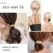 Sularpek Silk Hair Ties - 4 Pack Satin Scrunchies for Women & Girls | Hair Accessories in 4 Colors - Buy Online on GoSupps.com
