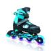 Adjustable Inline Skates, Roller Blades for Girls Kids Women and Adult, Roller Skates with All Light Up Wheels, Outdoors High Performance Rollerblades for Beginners. M - US BIG KIDS 1 - 4