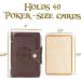 Pocket Compendium Tome of Recollection - RPG Spellbook & Reference Card Holder with Customizable Player Cards - Buy Online on GoSupps.com