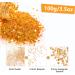 Hemoer Holographic Chunky Glitter - Royal Gold 100g for Craft Resin Nail Body Art & Slime Festival Decor - Buy Online on GoSupps.com