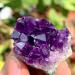 Natural Amethyst geode Quartz Cluster Specimen70-80g Stone Crystal Cluster - Buy Online on GoSupps.com