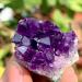 Natural Amethyst geode Quartz Cluster Specimen70-80g