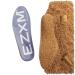 Ezxm Arch Support Comfortable Cork Insoles Shoe Inserts for Foot Pain Relief  Flat Feet  Sports  Standing All Day  Daily Use - Women and Men Mens 8.5 - 9 / Womens 9.5 - 10