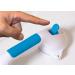Carex Suction Shower Grab Bar 12 (30.4 cm) Ultra Grip Shower Handle - Dual Locking Grab Bars for Bathtubs and Showers Seniors Disabled Handicap Elderly Assistance Product White and Blue - Buy Online on GoSupps.com