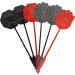 Hausfelder Fly Swatter Set of 6 - Sturdy Plastic Mosquito & Insect Swatters in Black & Red - Perfect for Home & Travel - Buy Online on GoSupps.com