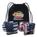 Beer Belly Bags Cornhole - Competitive Series 8 Bags Resin Filled - Double Sided - Sticky Side | Slick Side - Basketweave Flag/Military