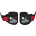 Wrist Wraps and Lifting Straps Bundle - Support for Weightlifting, Cross Training, Powerlifting - 2 Pairs for Men and Women - Black/Red - Buy Online on GoSupps.com
