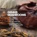Genius Mushroom Nootropic Brain Supplement - Lions Mane, Cordyceps, Reishi - Natural Energy & Memory Support - 180 Veggie Pills - Buy Online on GoSupps.com