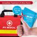 Buy RedRelief Burning Wound Dressing 5x5 cm - Pack of 5 | Fast International Shipping - Buy Online on GoSupps.com