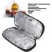 Purple Insulin Cooler Bag | Multilayer Lightweight Portable Storage Box for Short Distance Travel - Buy Online on GoSupps.com