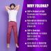 Folona Magnesium Glycinate with Vitamin B6 | 1350mg Chelated Formula for Enhanced Absorption | Supports Sleep, Stress Relief, Energy & Muscle Cramps | Gluten Free NonGMO | 180 Vegan Capsules - Buy Online on GoSupps.com