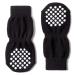 AKOPAWON anti-slip socks Dogs Cat socks 4 pieces of paw protection detention socks for inside pet dogs cat socks with rubber reinforcement S-4XL suitable for dogs from 1-36 kg 5xl for over 36 kg W-black XL