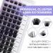 Shop Premium Cluster Lash Extensions Set | DIY Eyelash Kit with Bond & Seal (C3-D Curl 8-16 mm) - Buy Online on GoSupps.com