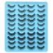 JIMIRE Faux Mink Eyelashes - 20 Pairs, 5 Styles, 15-18MM, Volume Cat-Eye Fluffy Full False Lashes - Buy Online on GoSupps.com