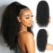 Oseti Kinky Curly Drawstring Ponytail for Black Women - 26in Deep Curl Synthetic Extension - Buy Online on GoSupps.com