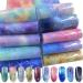 Nail Foil Transfer Sticker Kit - 100 Sheets | Nail Art Decals for DIY Nail Designs - Starry Sky, Flower, Leopard Print Transfer Foils Stickers | Nail Supplies for Creative Nail Decorations - Buy Online on GoSupps.com
