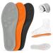 3 Pairs Memory Foam Shoe Insoles Comfort Massage Insoles for Women Men Arch Support Cushioning Sports Insoles Replacement Innersoles for Trainers Walking Shoes Wellies Running Shoes 39-40(255mm)
