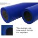 Rubber Nunchucks Martial Arts Training Nunchakus for Kids & Adults - Blue - Buy Online on GoSupps.com