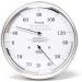 Fischer 184.01 Sauna Thermohygrometer - 130mm Hair Hygrometer & Bimetal Thermometer - Premium Stainless Steel Made in Germany - International Shipping Available - Buy Online on GoSupps.com
