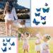 24 Pieces Small Realistic Butterfly Hair Clips in Colorful Blue - Handmade 90s Barrettes for Women and Girls - Buy Online on GoSupps.com