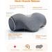 NIMOOD Neck Stretcher with Graphene Heating - Cervical Neck Traction Device for Neck Pain Relief and Muscle Relaxation - Grey - Buy Online on GoSupps.com