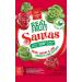 REALFRUIT Red & Green Santas Christmas Holiday Gummies - Cherry & Lime Flavoured Plant Based Gummies No Artificial Colours or Flavours Gift Candy Kids Candy 225g Unit Pack